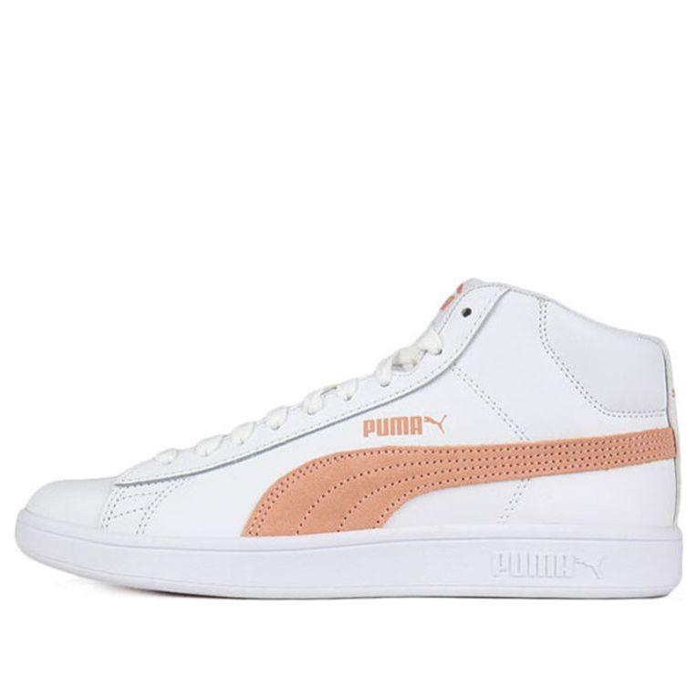 PUMA Smash V2 Mid 'White Pink'