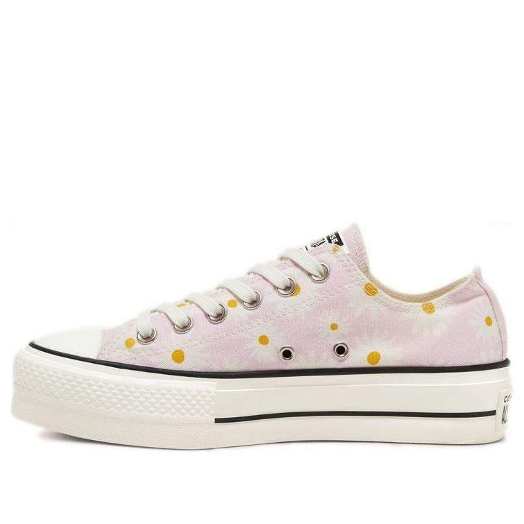 Converse Chuck Taylor All Star Lift Platform Low 'Camp - Daisies'