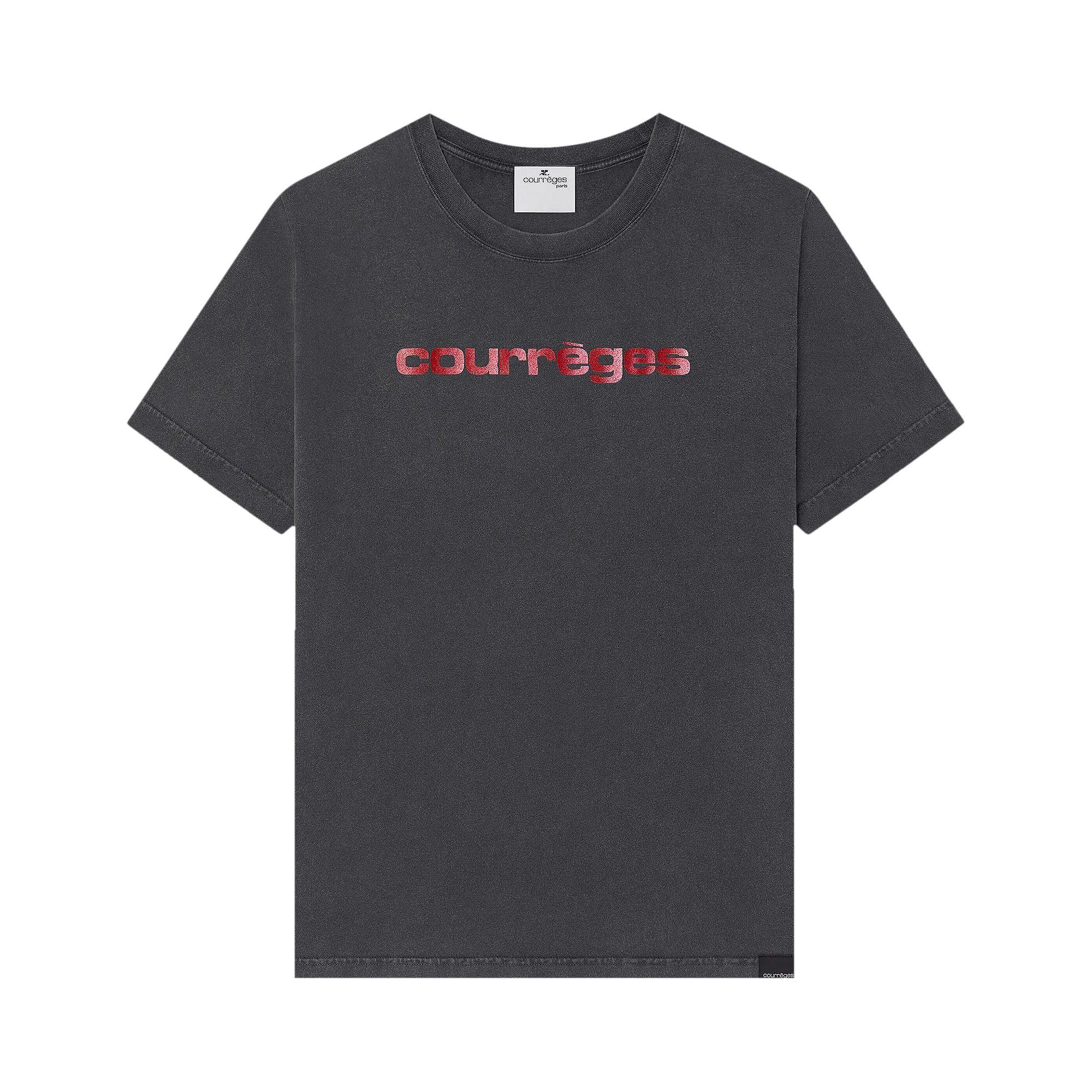 Courrèges Men's Logo Print T-shirt