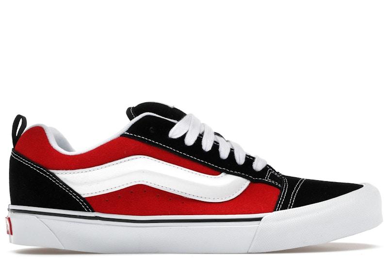 Vans Knu Skool Black Red