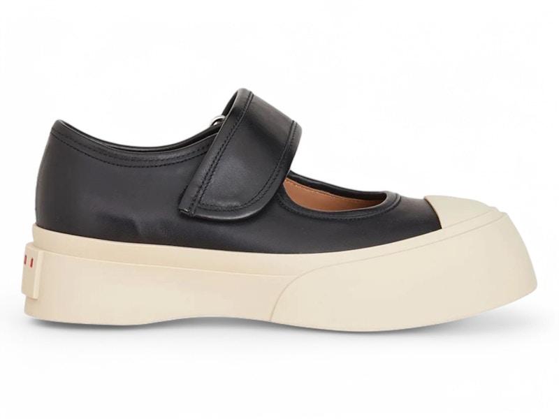 Marni Mary Jane Low-Top Sneakers Black