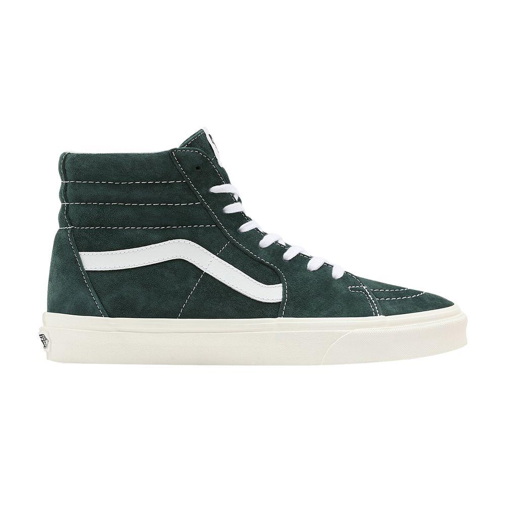 Vans Unisex Pig Suede SK8-HI Sneakers Green