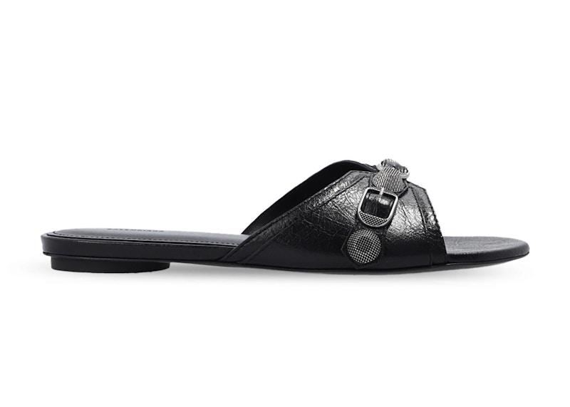Balenciaga Cagole Sandal Black