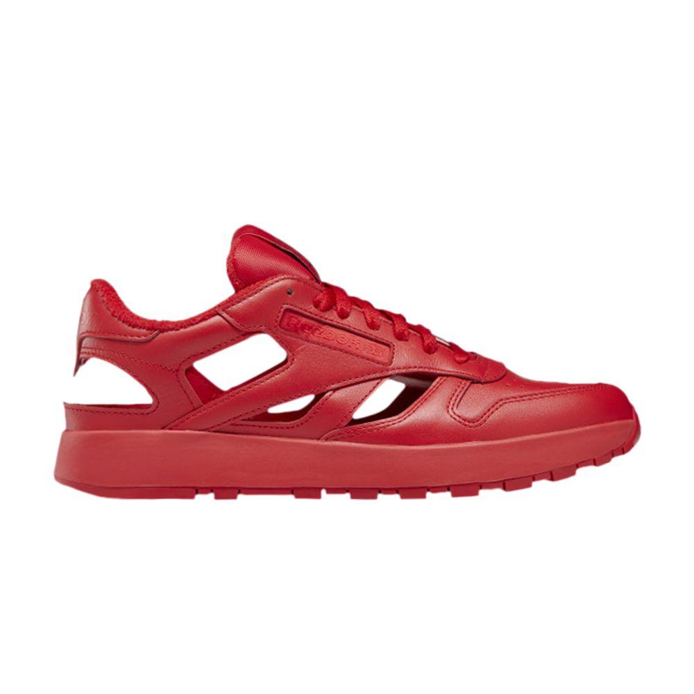 Reebok Classic Leather Tabi Decortique Low Maison Margiela Red