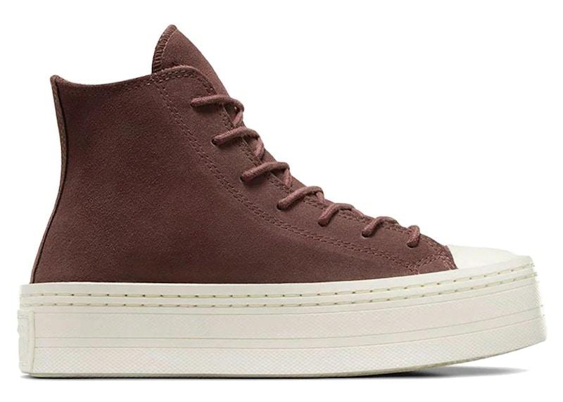 Converse Chuck Taylor All Star Modern Lift Platform Hi Brown Egret