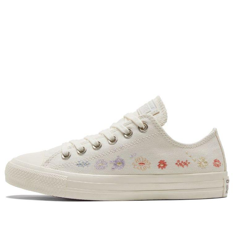 Converse Chuck Taylor All Star Low 'Embroidered Floral - Egret'