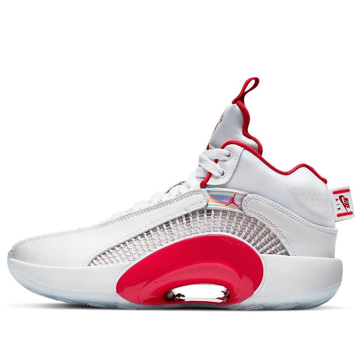 Jordan XXXV White Fire Red