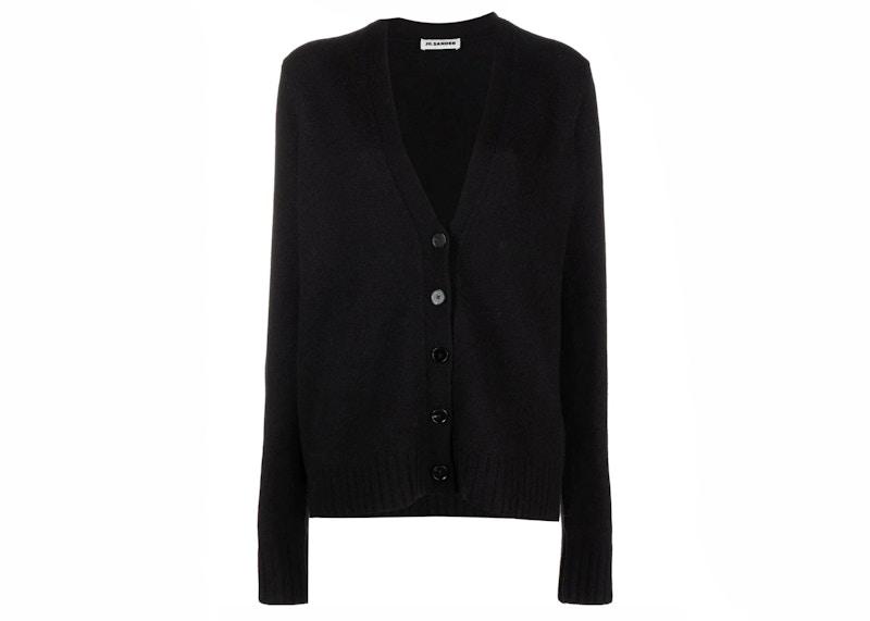 Jil Sander Women's Wool Cardigan in Black