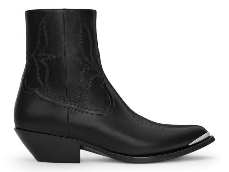 Celine Leon Zipped Boot Black