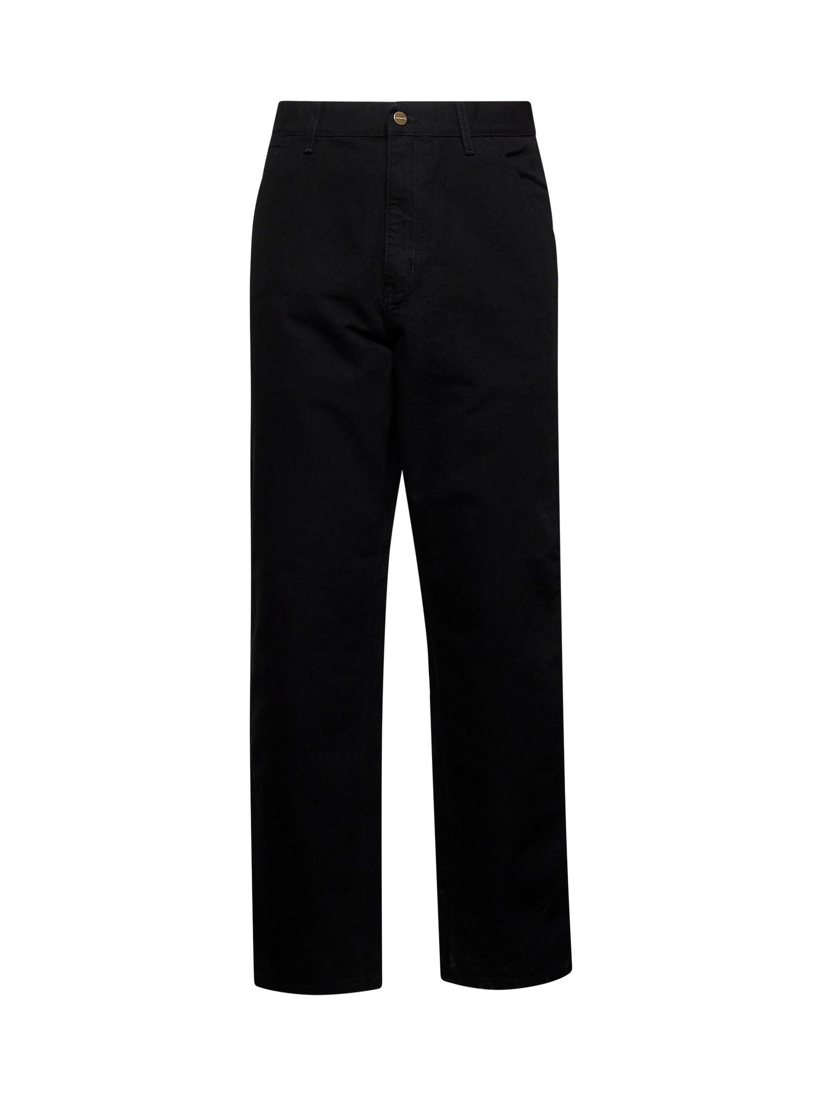 CARHARTT WIP Black Single Knee Pants