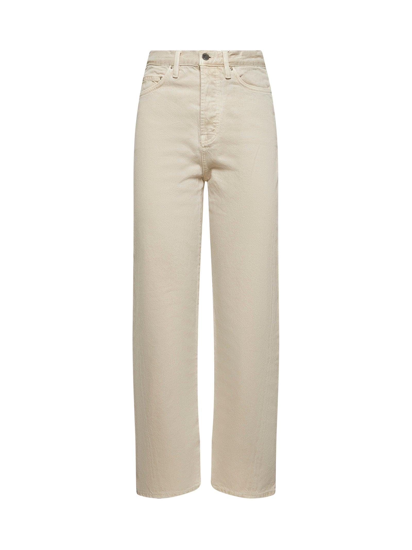 TOTEME Grey Denim Twisted Seam Jeans