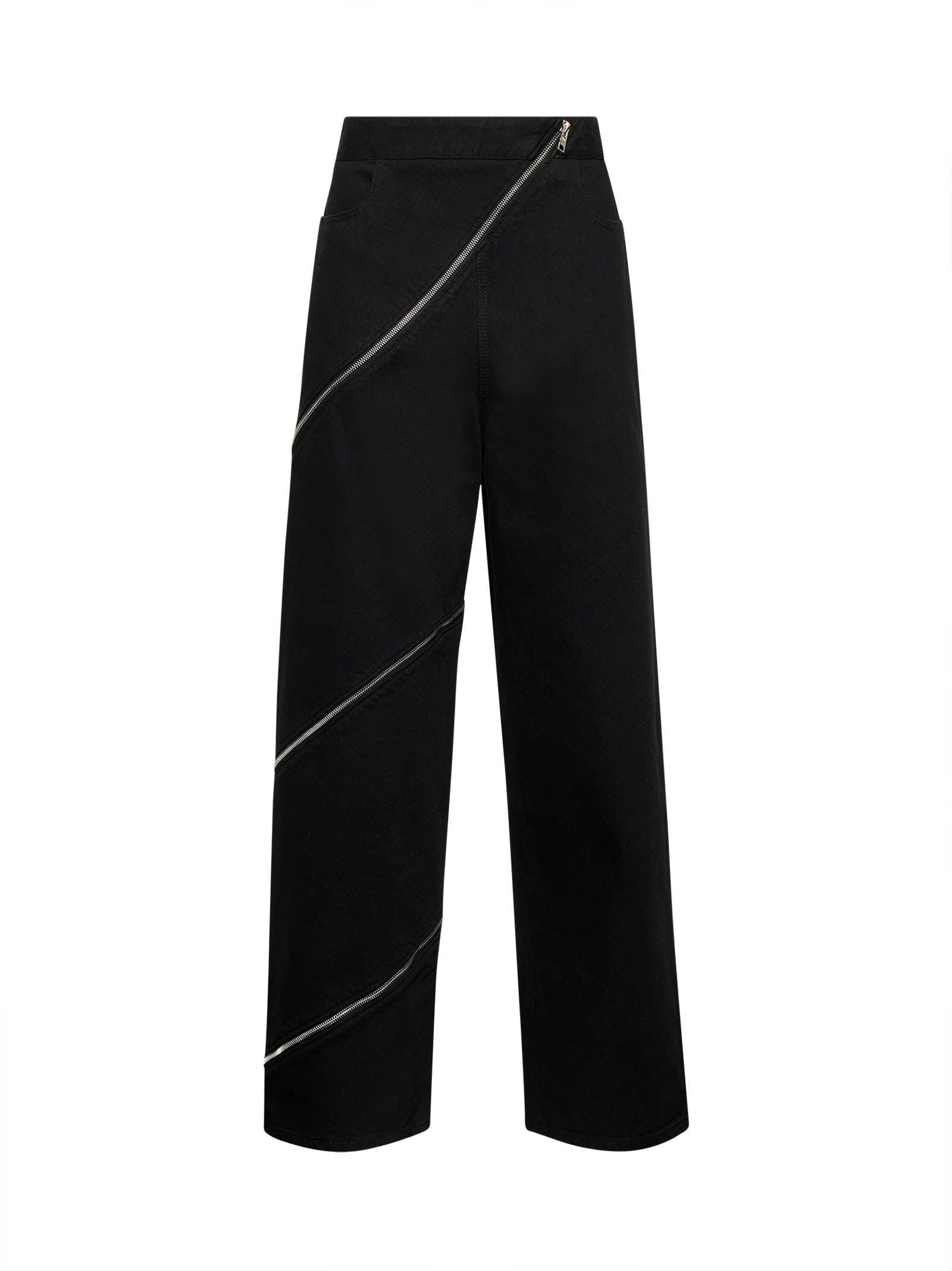 ALAÏA Black denim Spiral jeans