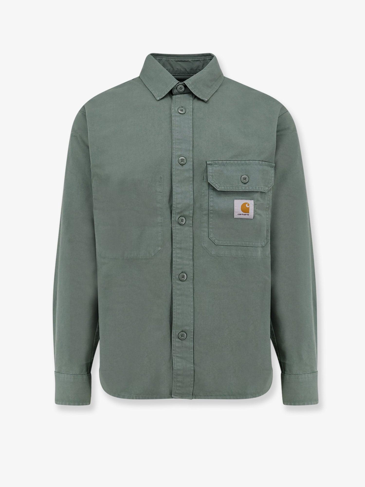 CARHARTT WIP Cotton shirt with logo patch