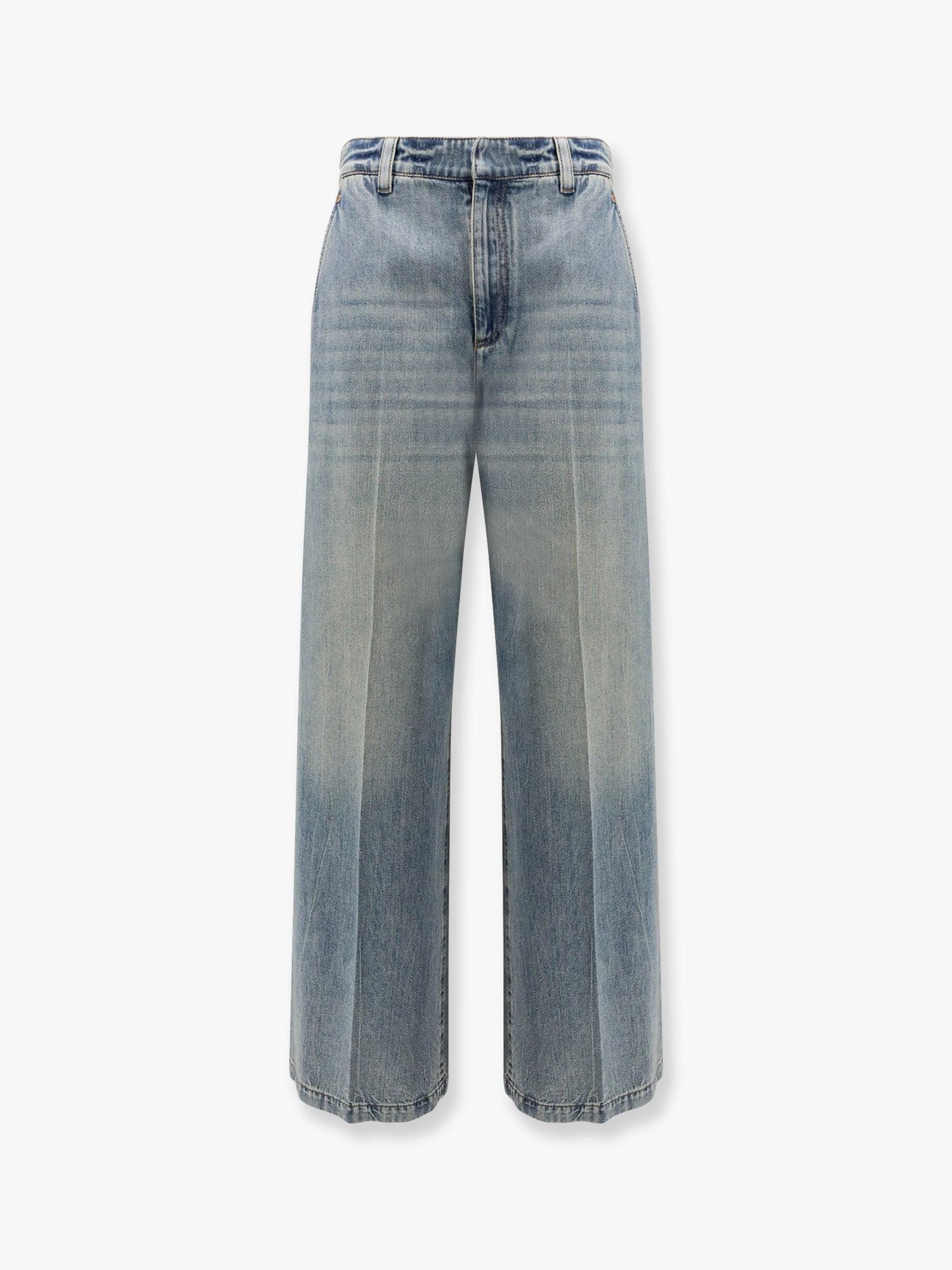 BRUNELLO CUCINELLI Stone-washed flared jeans