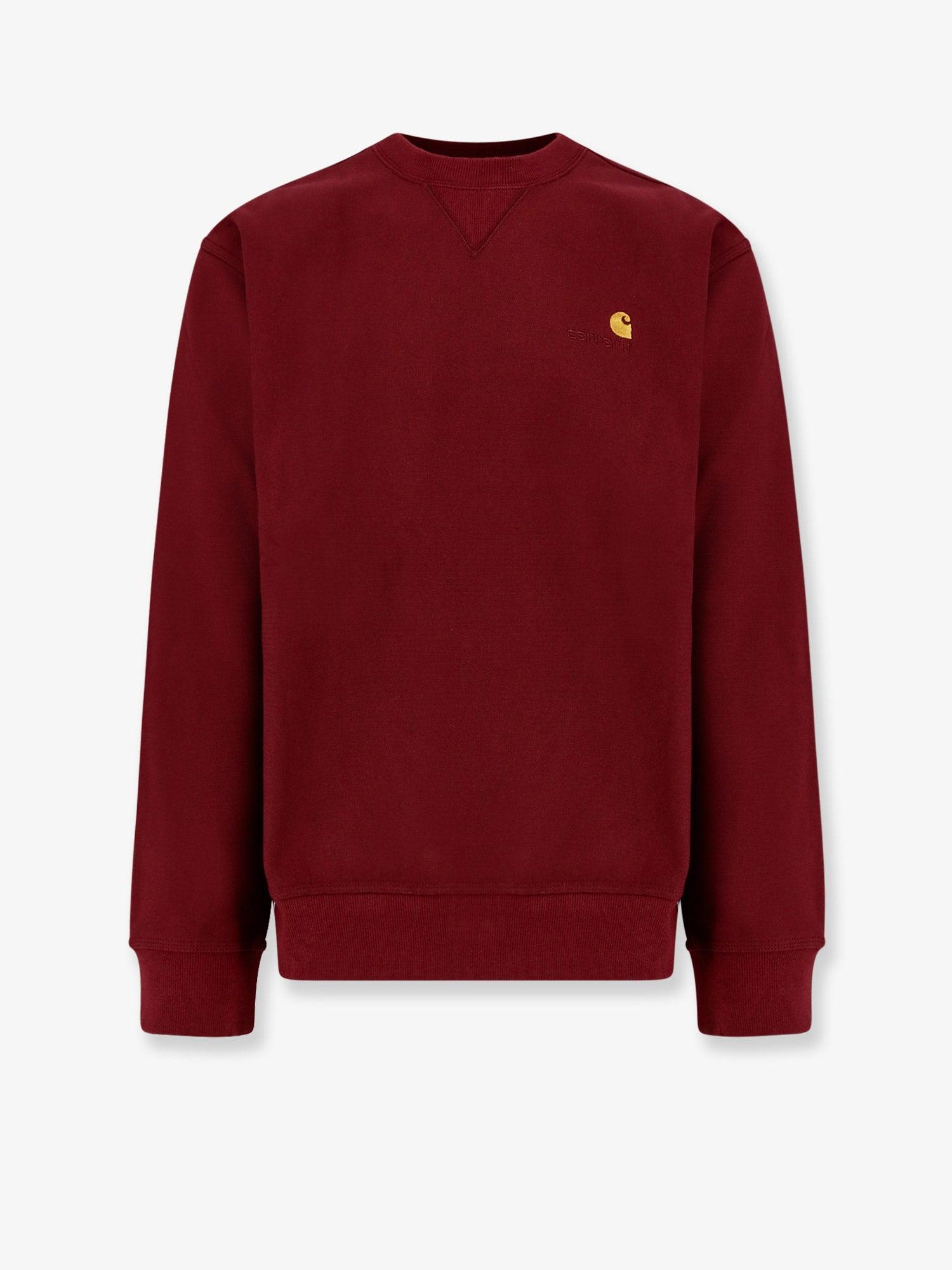 CARHARTT WIP American Script Cotton Blend Sweatshirt with Embroidered Logo