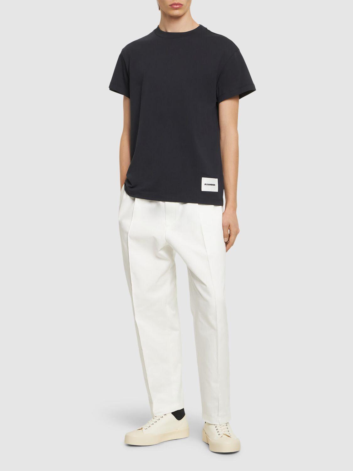 JIL SANDER Pack Of 3 Plus Cotton T-shirts