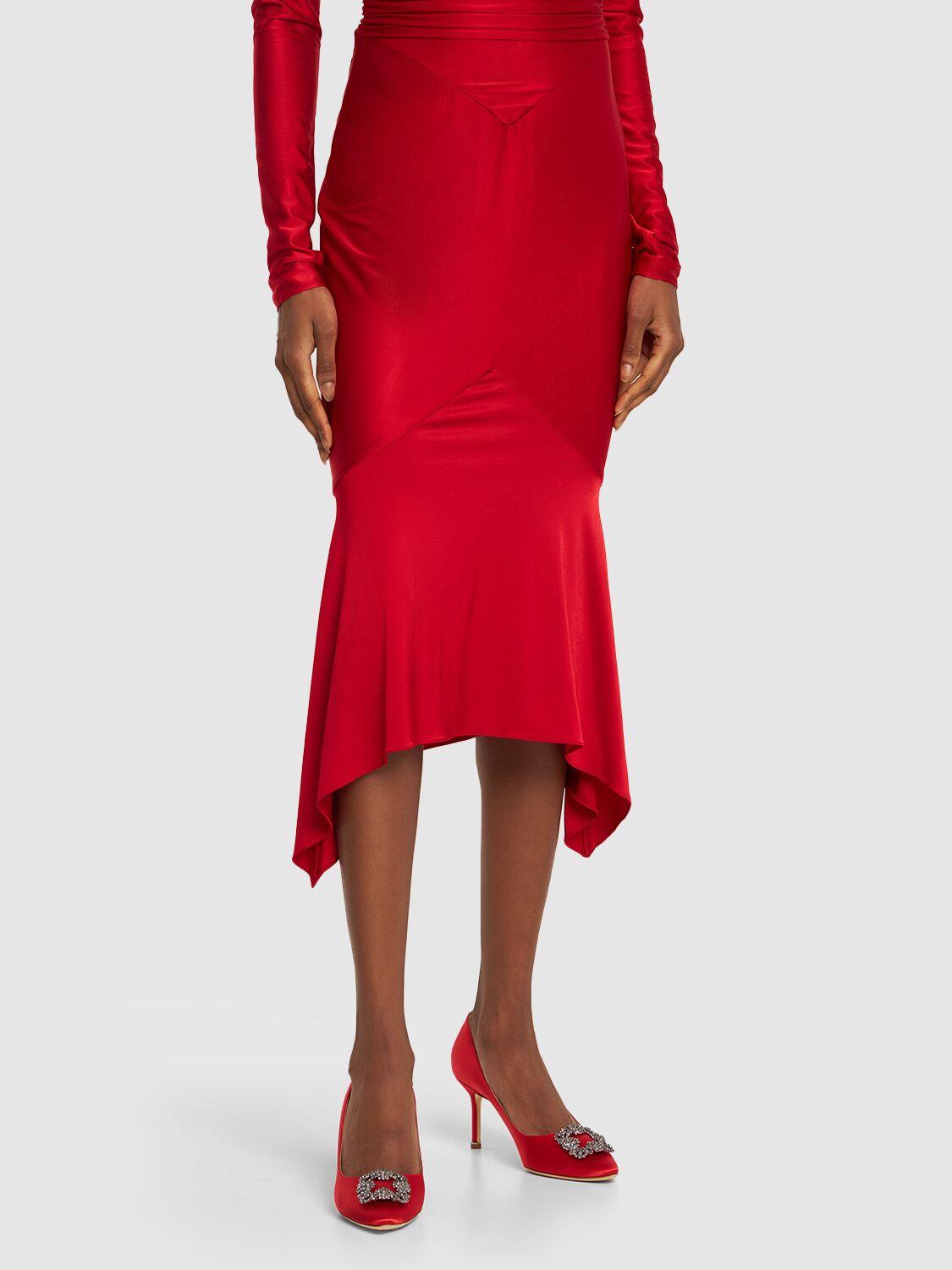 MANOLO BLAHNIK Hangisi Satin Pumps