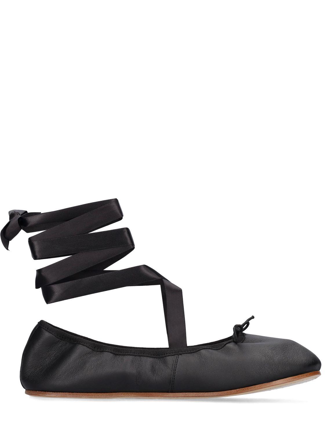 REPETTO Sophia Leather Ballerinas
