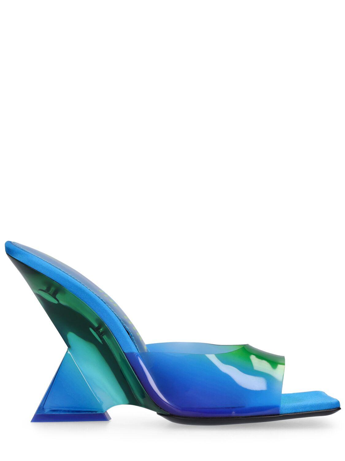 THE ATTICO Cheope Pvc & Plexi Mules
