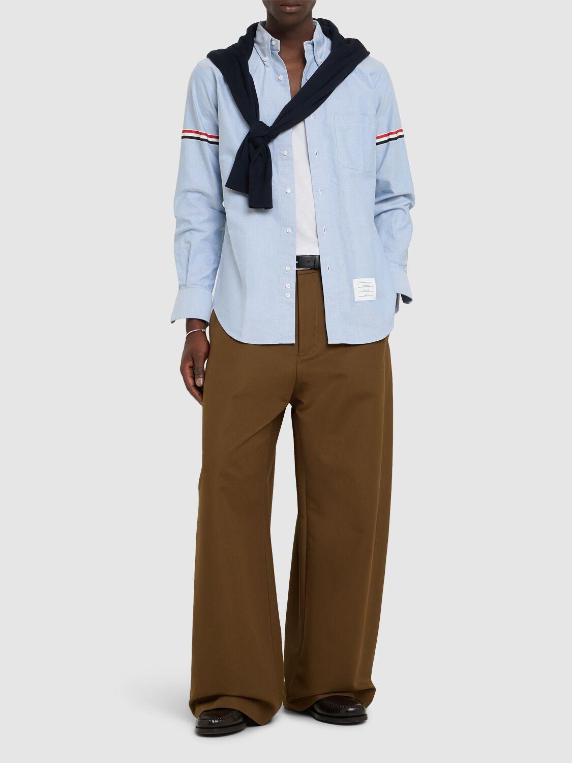 THOM BROWNE Classic Oxford Button Down Shirt