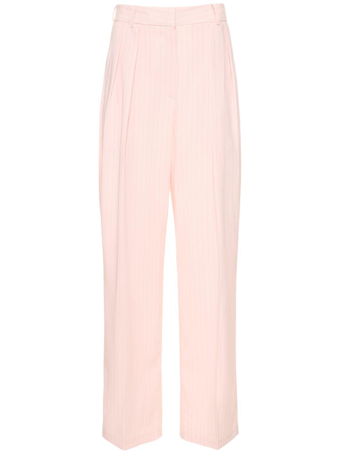 THE FRANKIE SHOP Tansy Pleated Fluid Pants