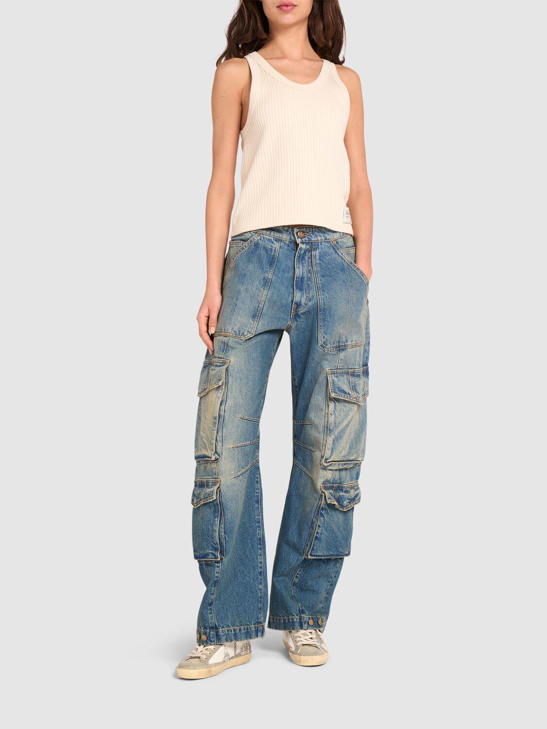 GOLDEN GOOSE Journey Cotton Cargo Pants