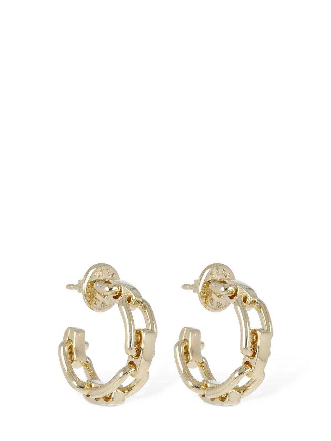 EÉRA 18kt Gold Reine Hoop Earrings