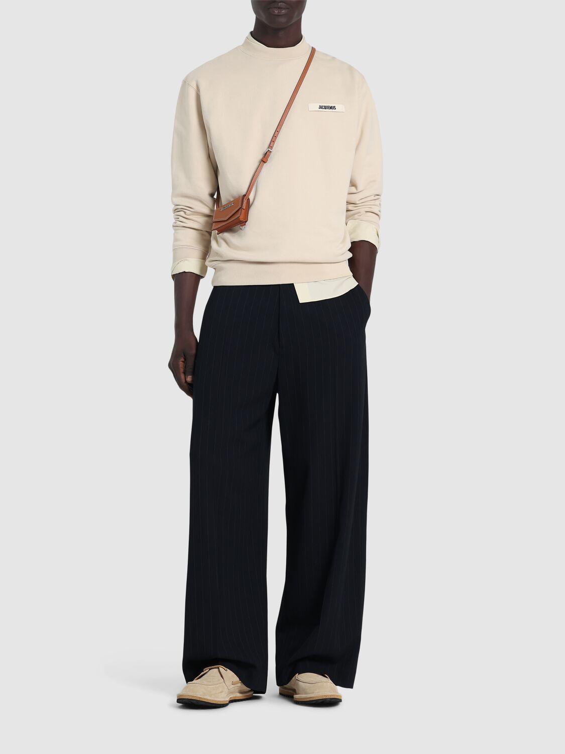 JACQUEMUS Le Cotton Gros Grain Sweatshirt