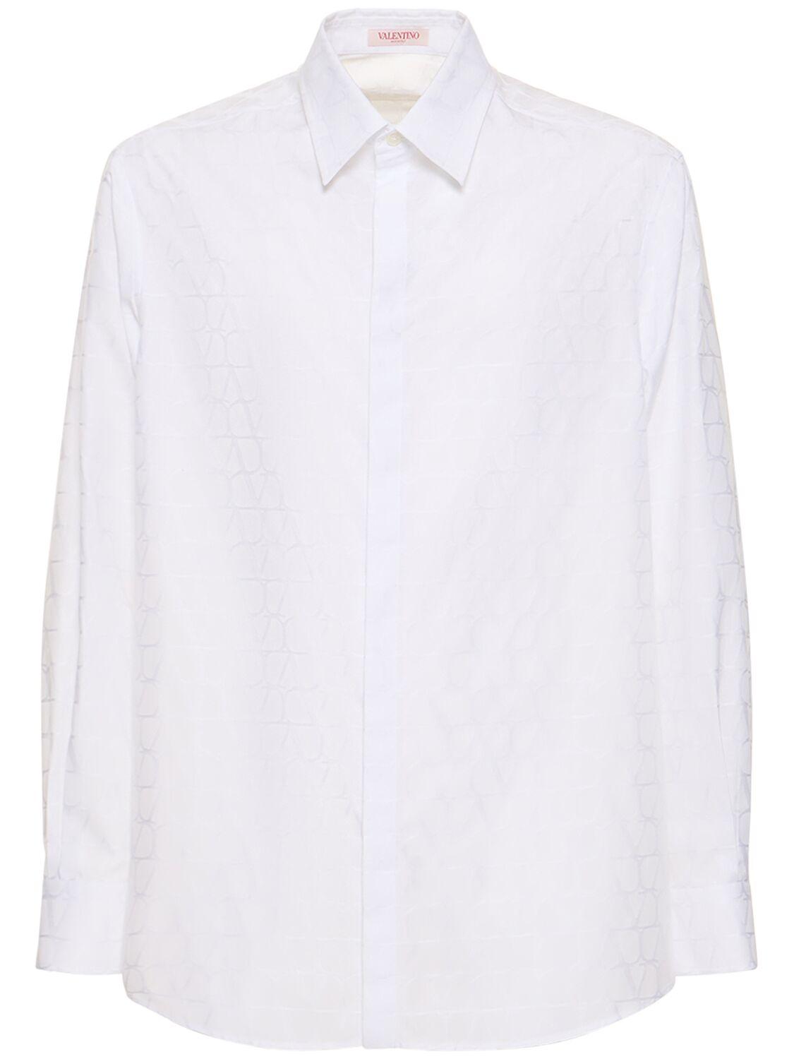 VALENTINO Toile Iconographe Cotton Shirt