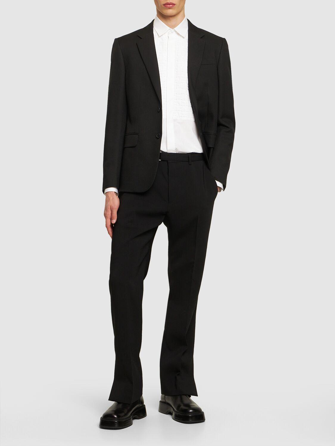 VALENTINO Cotton Plastron Shirt