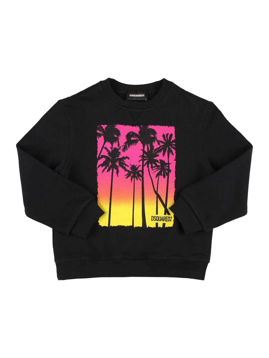 DSQUARED2 Printed Crewneck Sweatshirt