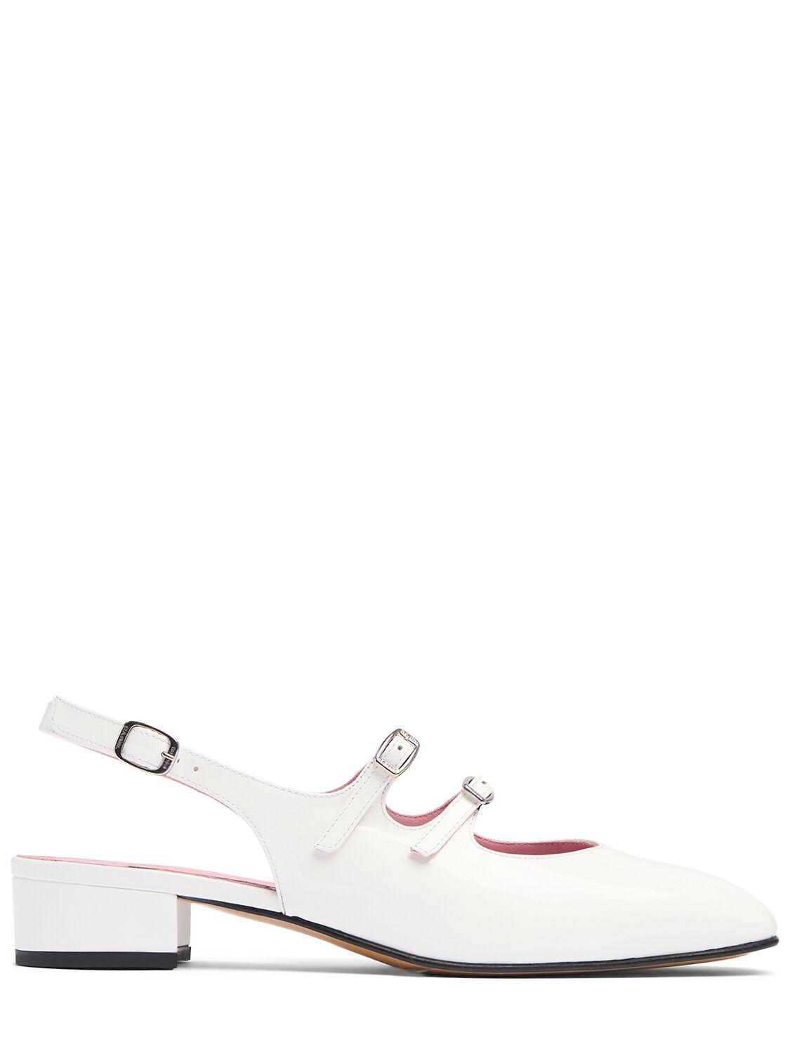 CAREL Peche Patent Leather Slingbacks