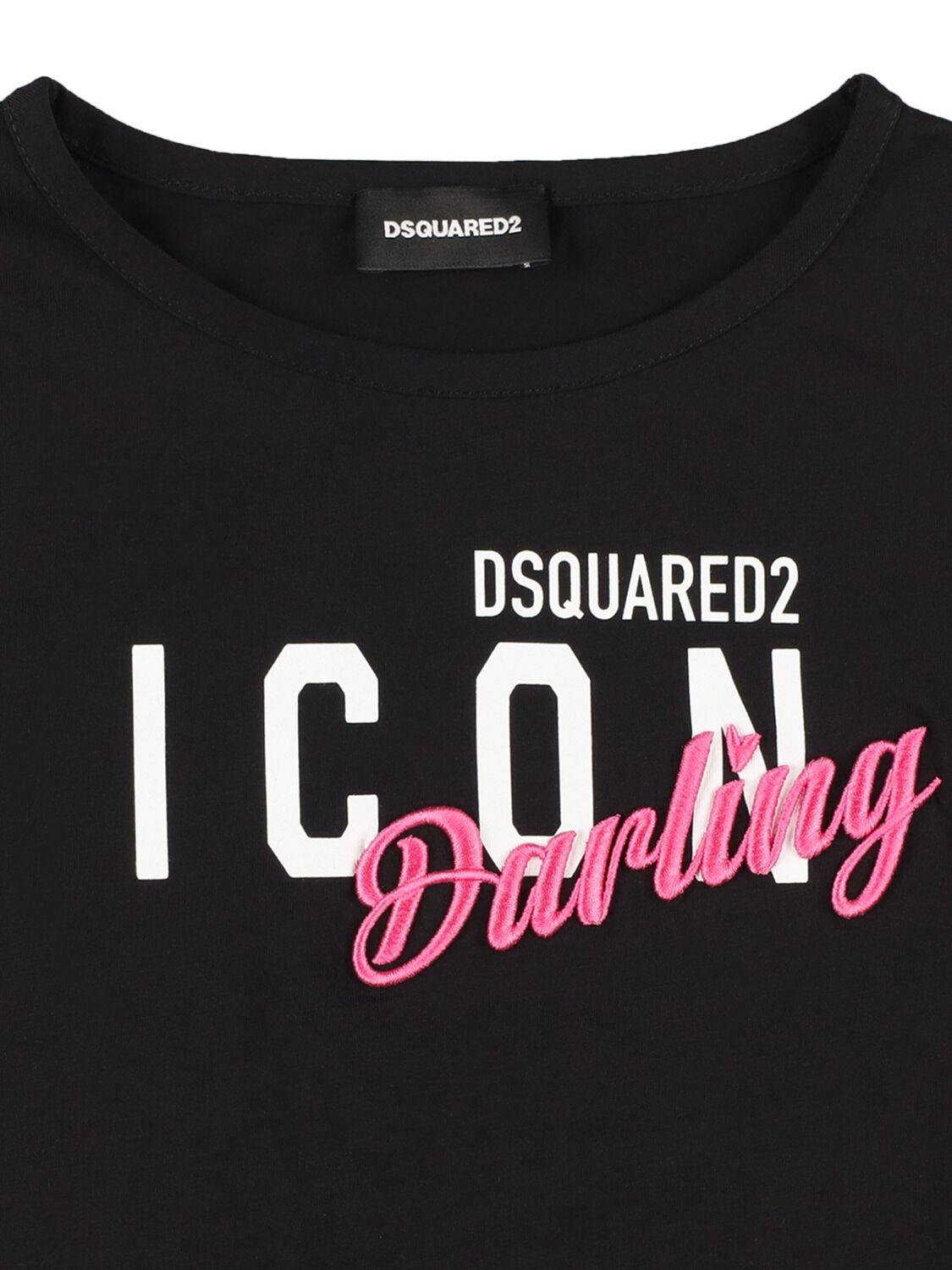 DSQUARED2 Cotton Jersey T-shirt