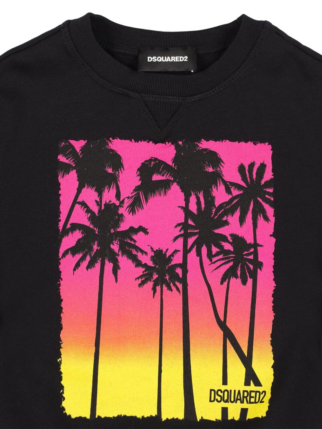 DSQUARED2 Printed Crewneck Sweatshirt