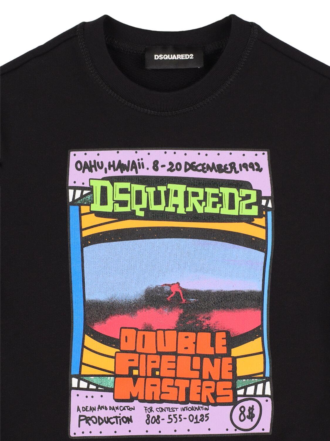 DSQUARED2 Printed Crewneck Sweatshirt