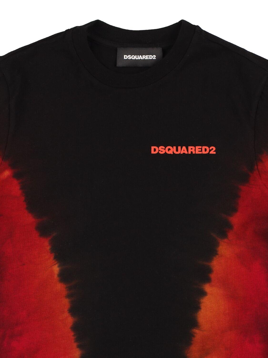 DSQUARED2 Printed Cotton Jersey T-shirt