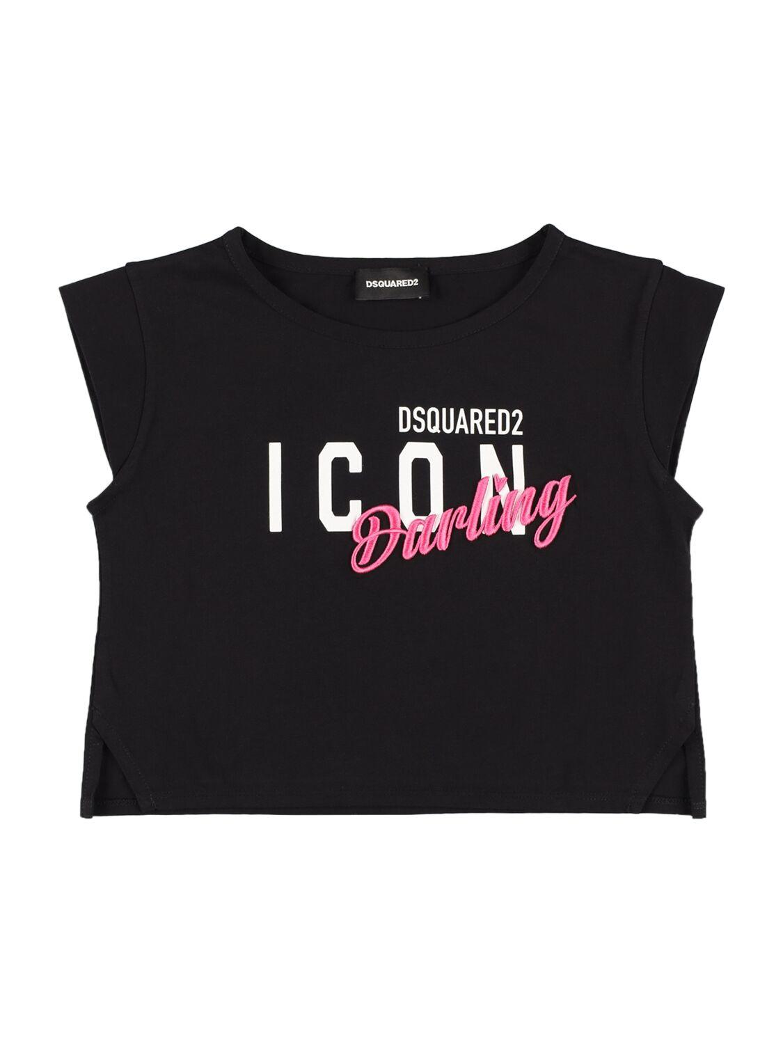 DSQUARED2 Cotton Jersey T-shirt