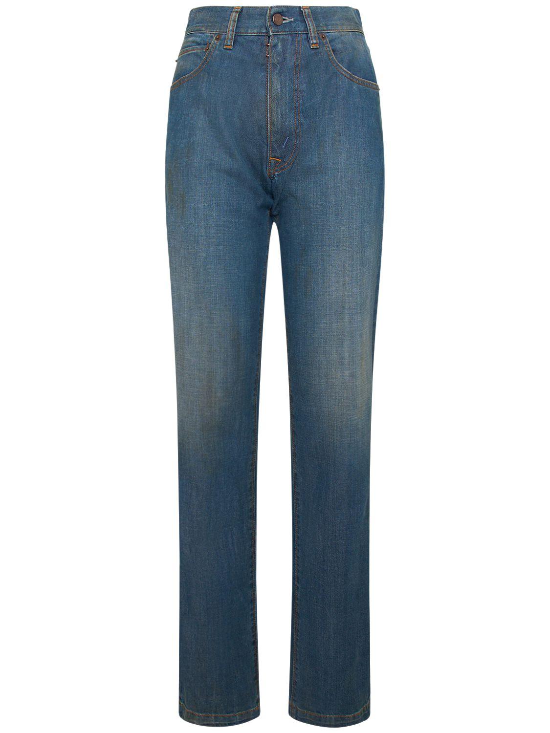 MAISON MARGIELA Five Pocket Straight Denim Jeans