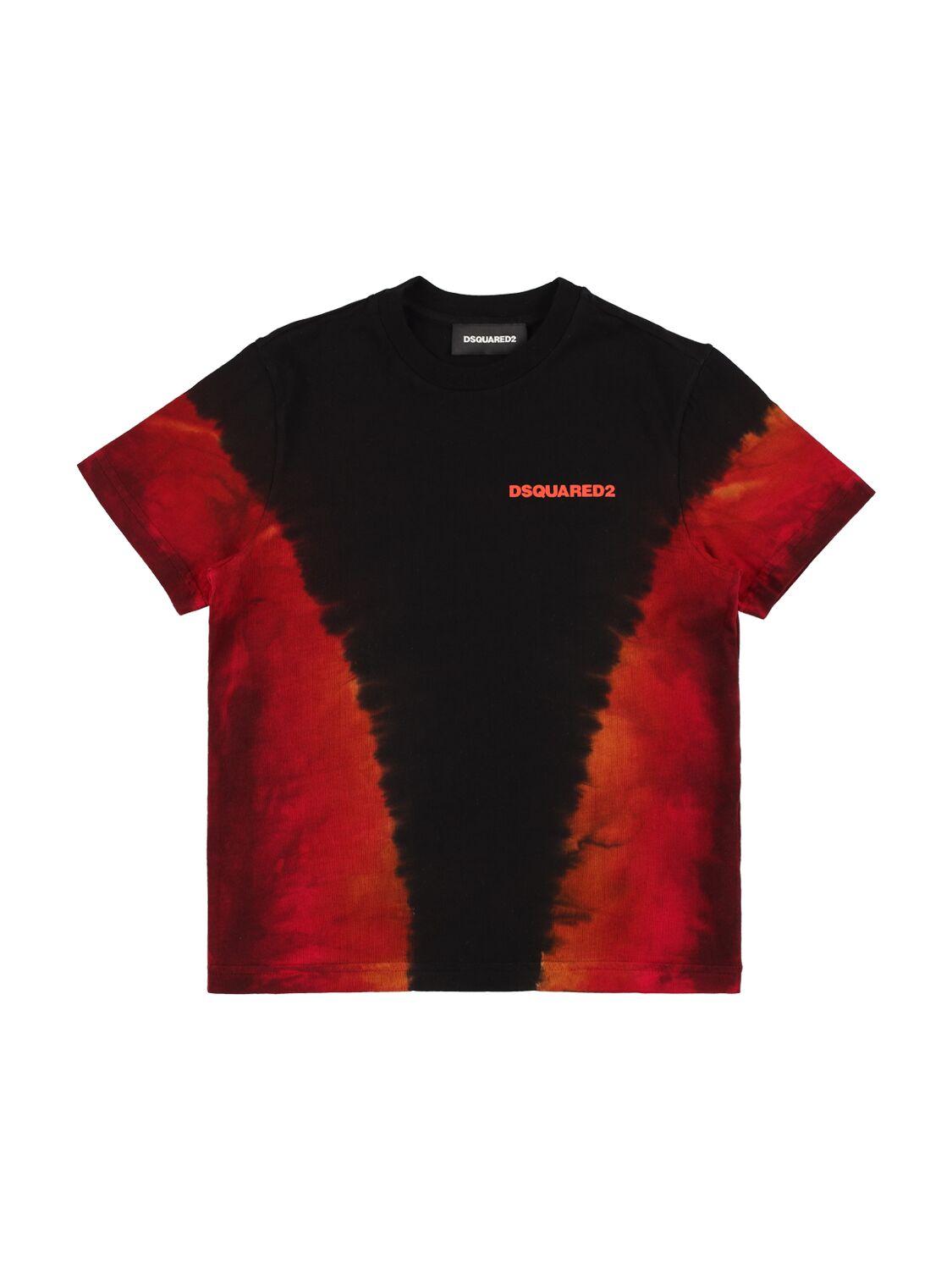 DSQUARED2 Printed Cotton Jersey T-shirt