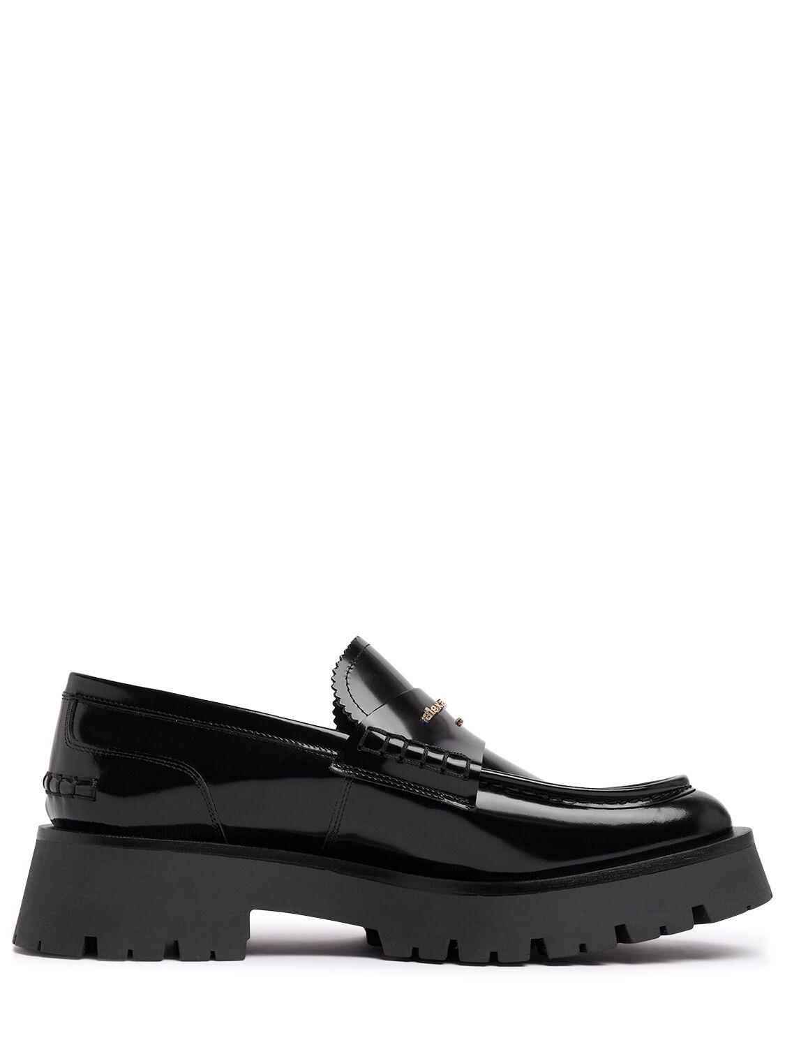 ALEXANDER WANG Carter Lug Patent Leather Loafers