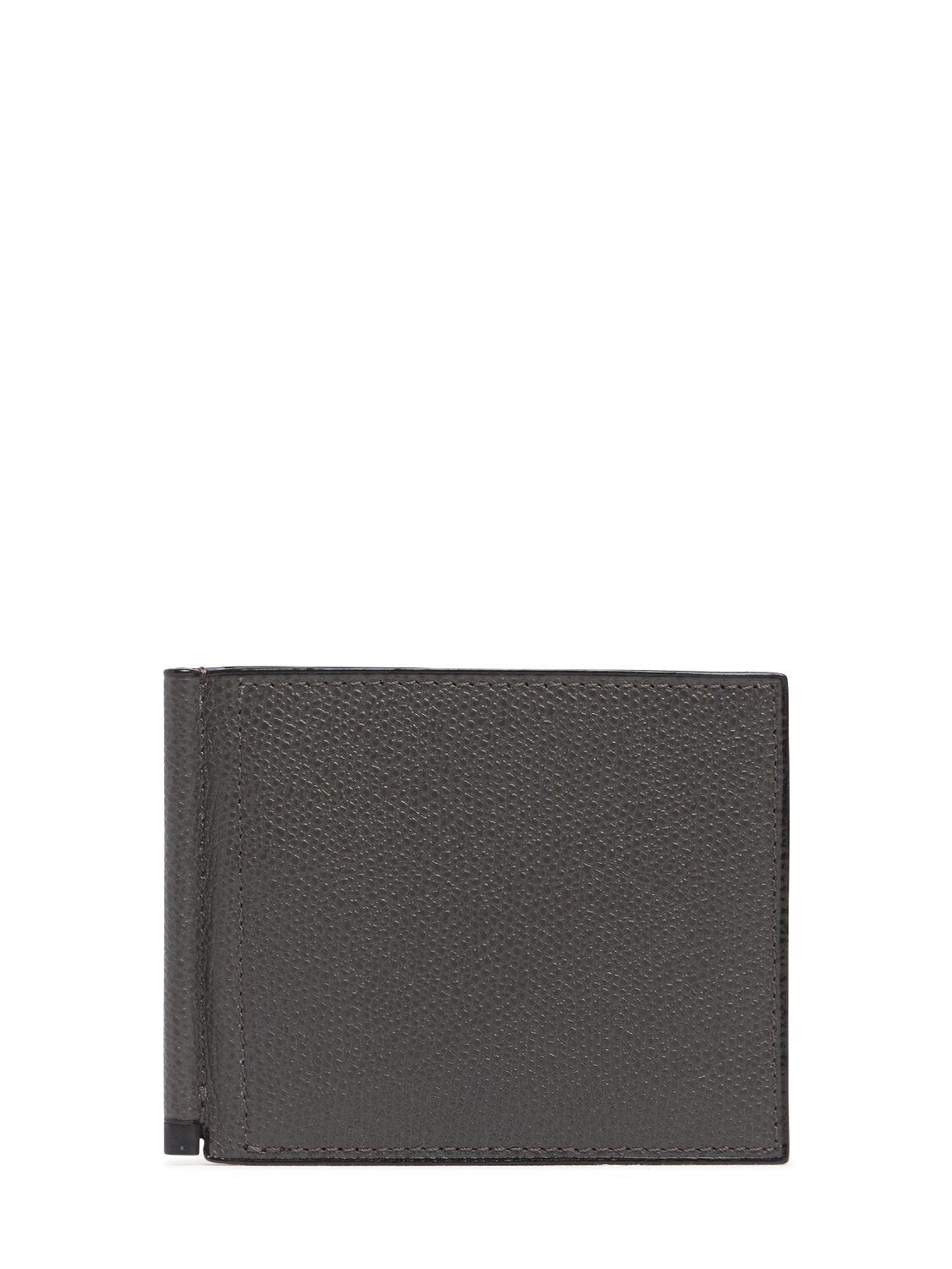 VALEXTRA Leather Money Clip