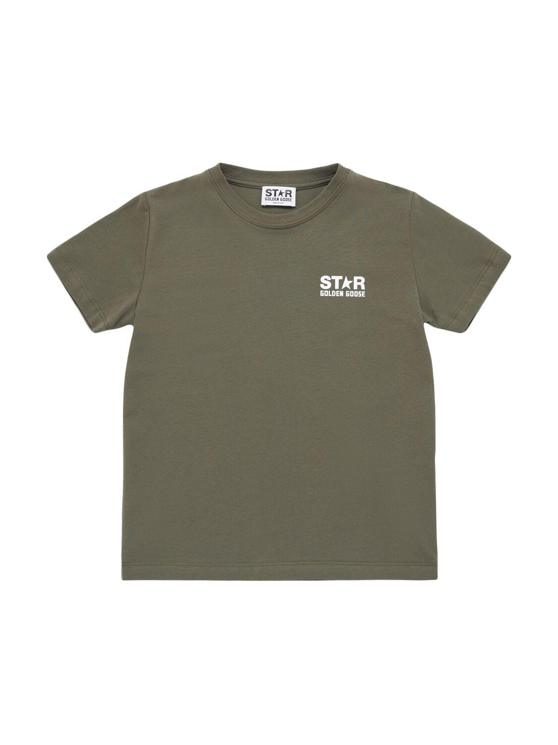 GOLDEN GOOSE Star Logo Cotton T-shirt