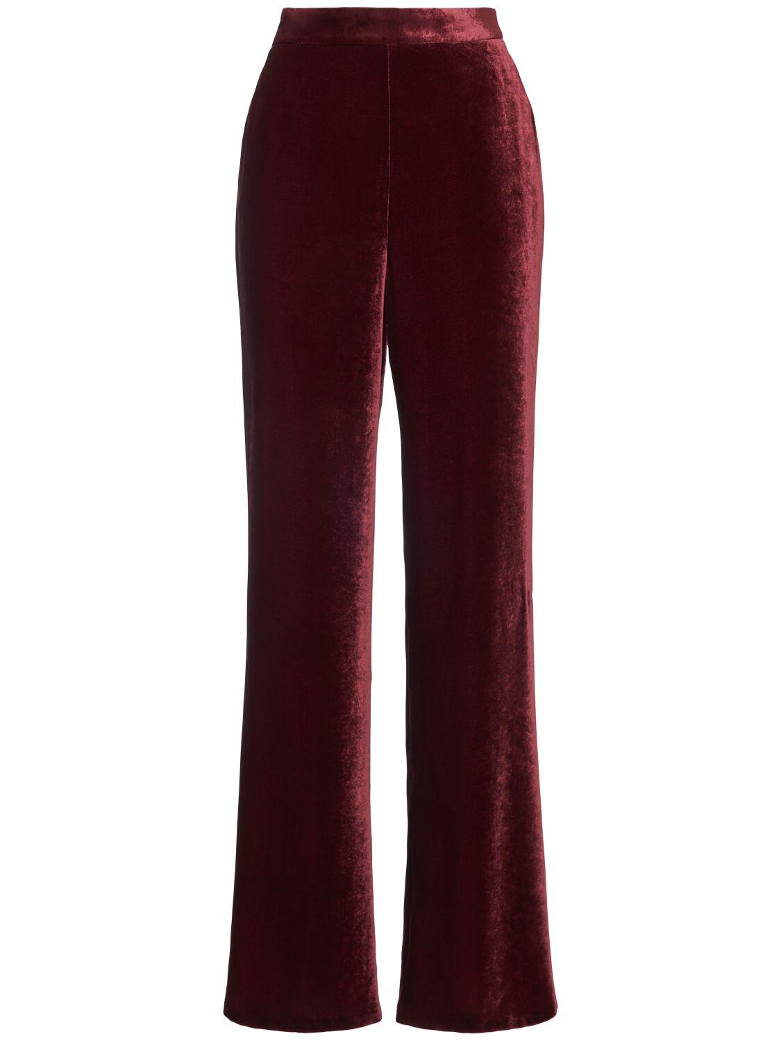 ETRO Velvet Straight Pants