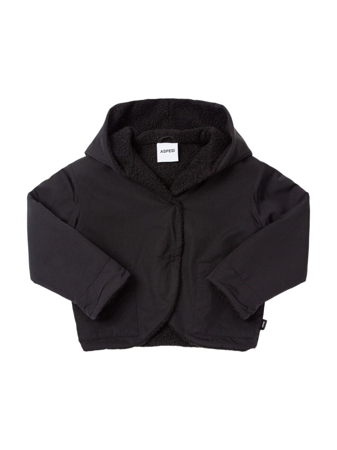 ASPESI Nylon & Teddy Jacket