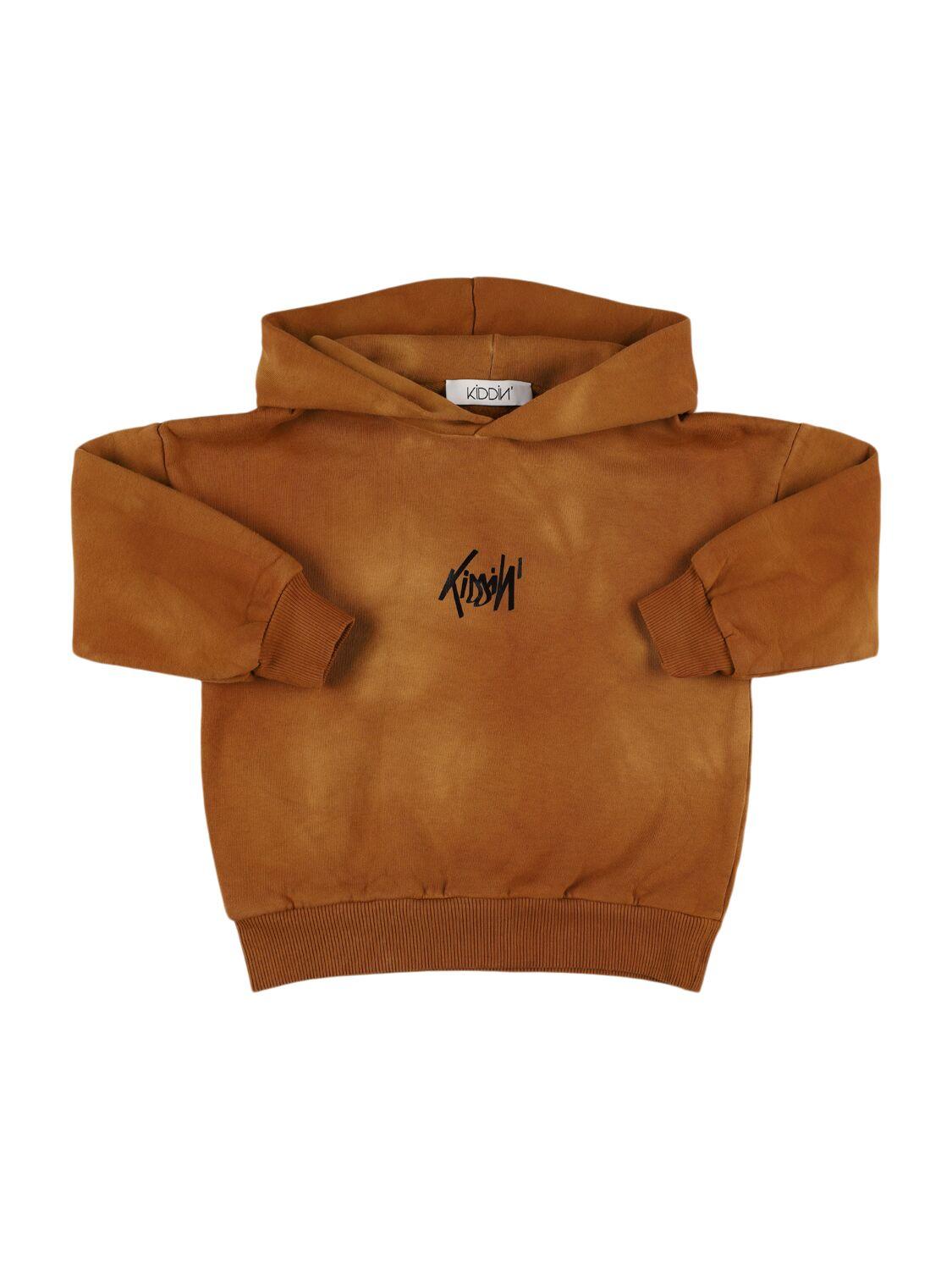 KIDDIN Printed Cotton Blend Sweatshirt