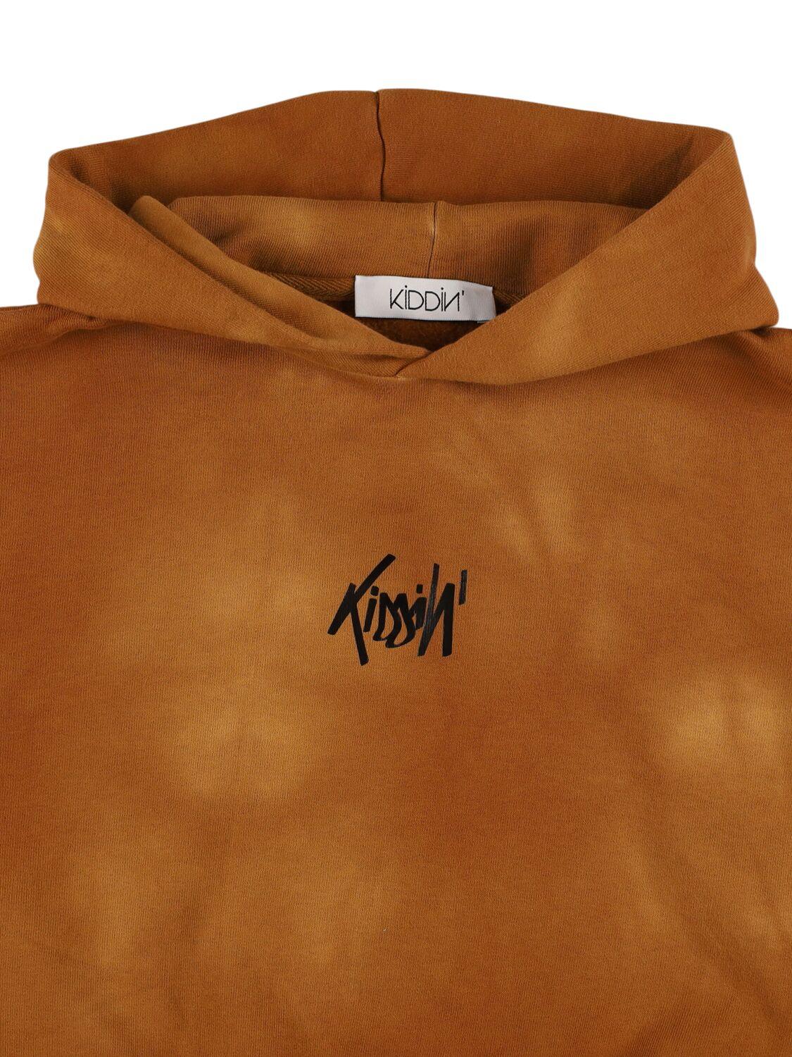 KIDDIN Printed Cotton Blend Sweatshirt