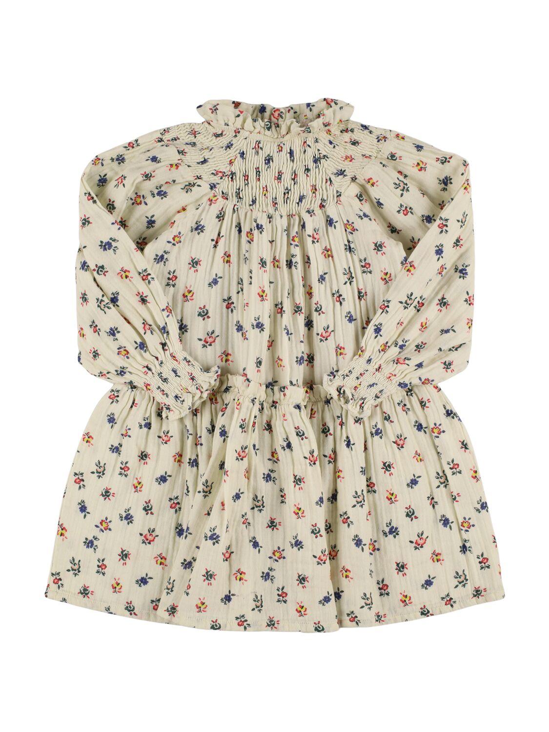 THE NEW SOCIETY Printed Cotton Muslin Dress