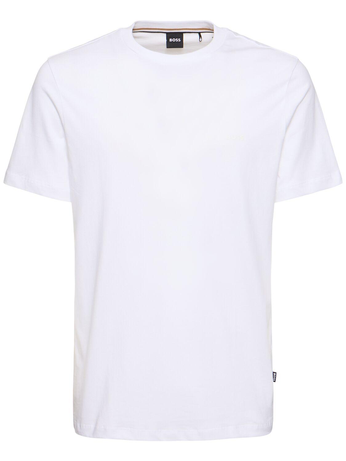 BOSS Thompson Logo Cotton Jersey T-shirt