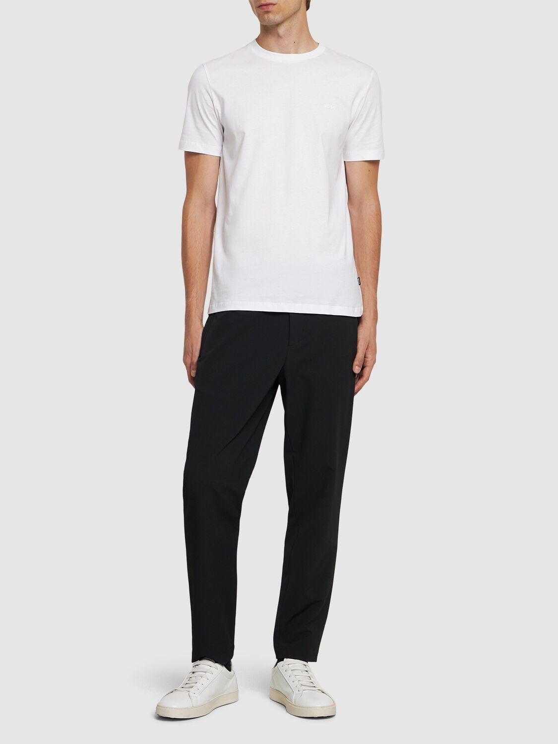 BOSS Thompson Logo Cotton Jersey T-shirt