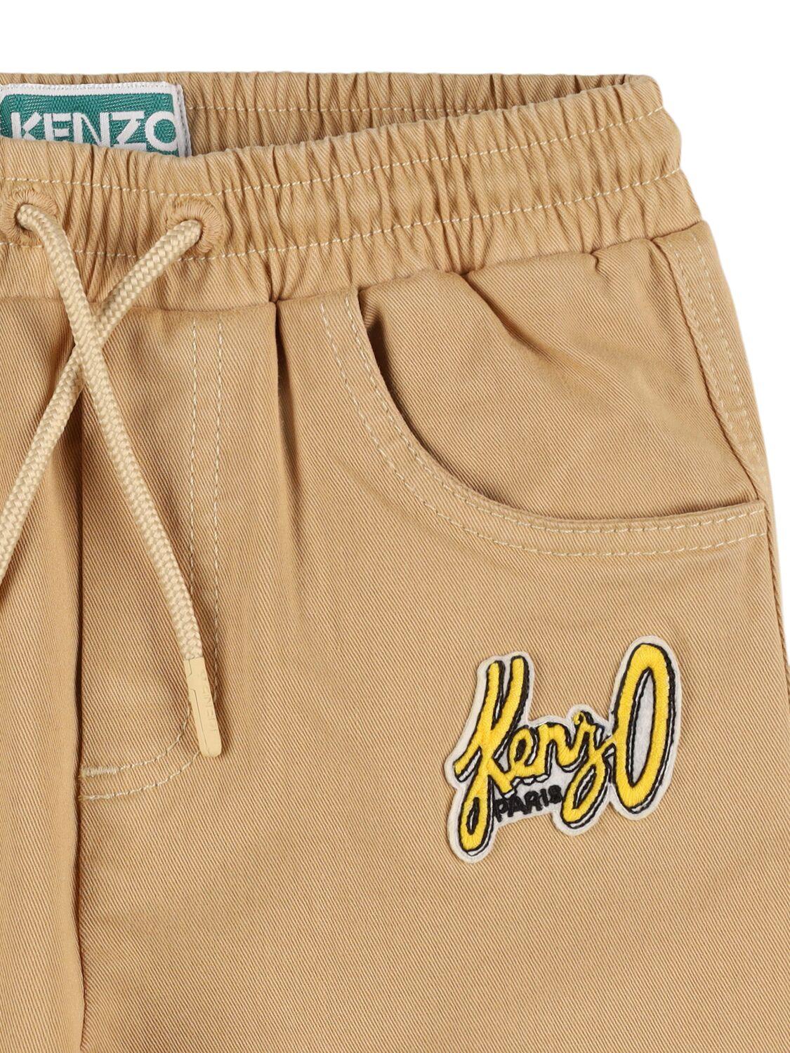 KENZO KIDS Cotton Blend Sweatpants